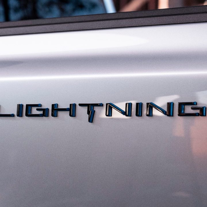 Ford Lightning badge