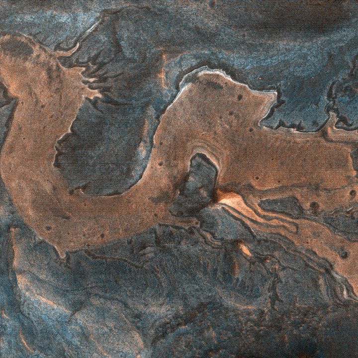 Dragón de Melas Chasma