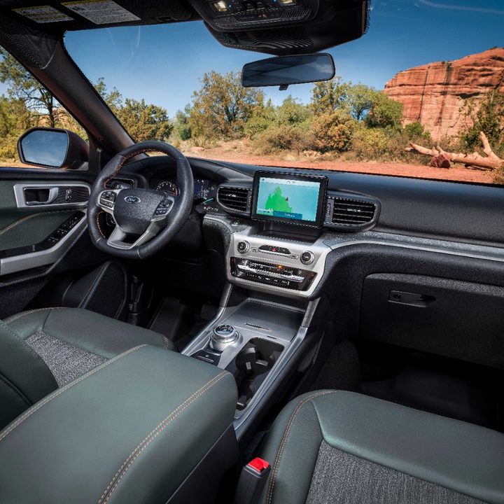 2021 Ford Explorer Timberline interior