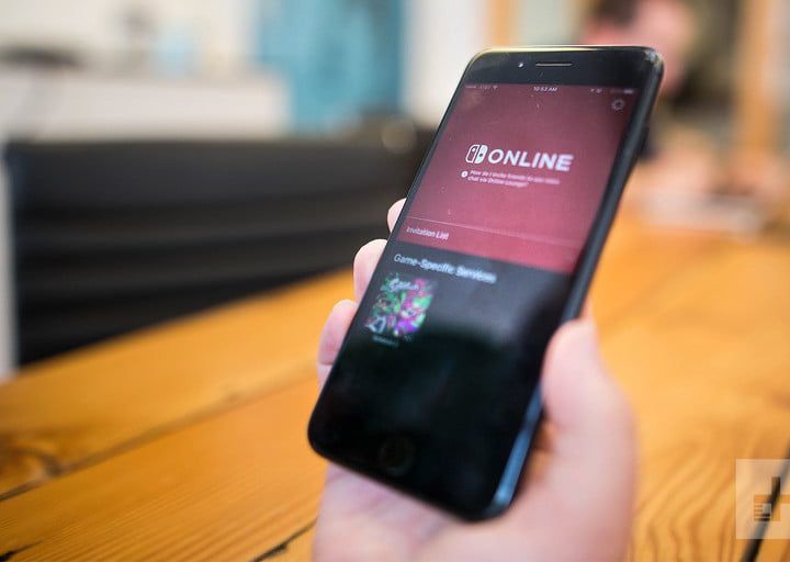 Una imagen de la app Nintendo Switch Online