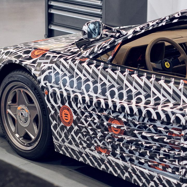 Modernized Ferrari Testarossa