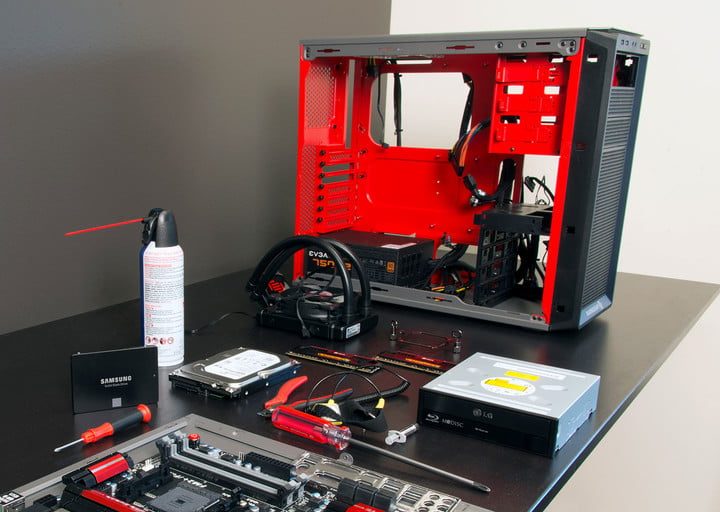 Todos los componentes necesarios para armar una PC para jugar