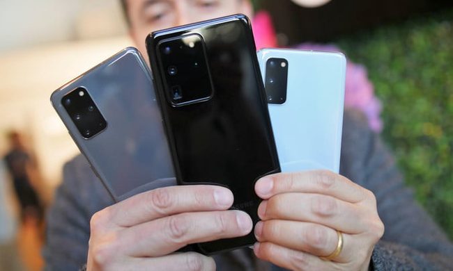 Línea Samsung Galaxy S20