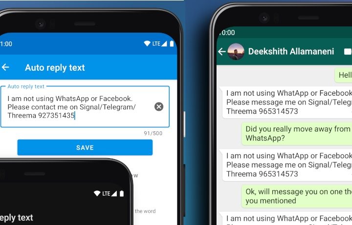 La aplicación de Watomatic