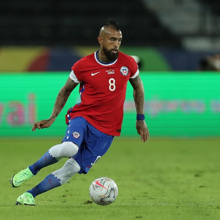 Arturo Vidal en la Copa América
