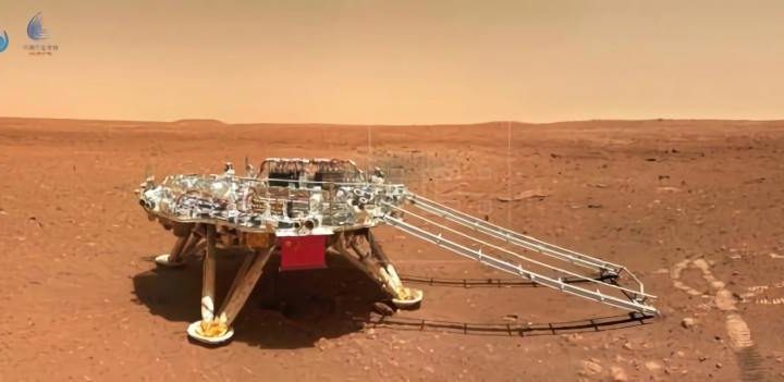 Rover chino en Marte