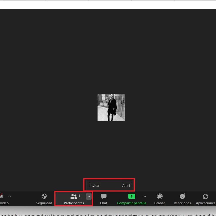 Cómo invitar a una reunión de Zoom