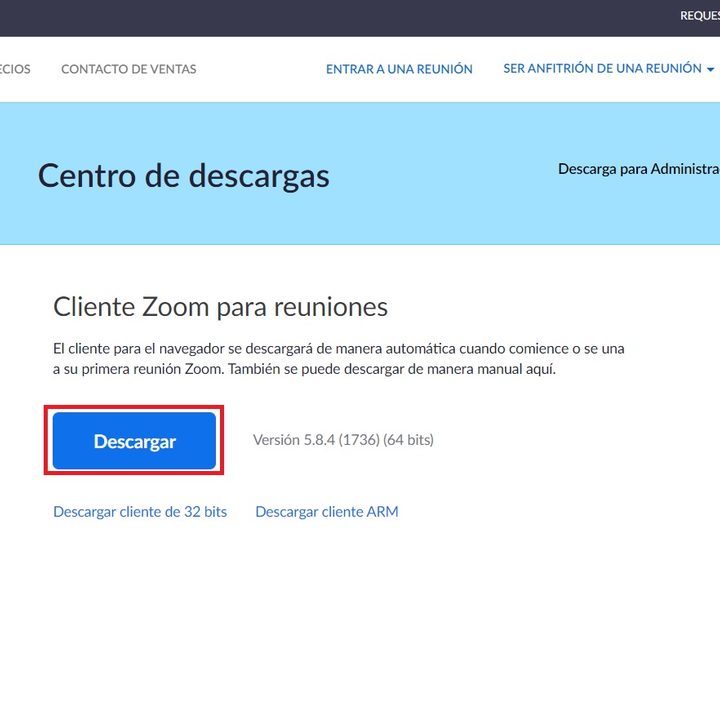 Cómo descargar Zoom a una computadora