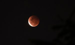 Eclipse de la luna de sangre del 26 de mayo de 2021.