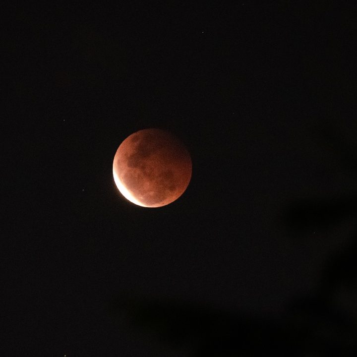 Eclipse de la luna de sangre del 26 de mayo de 2021.