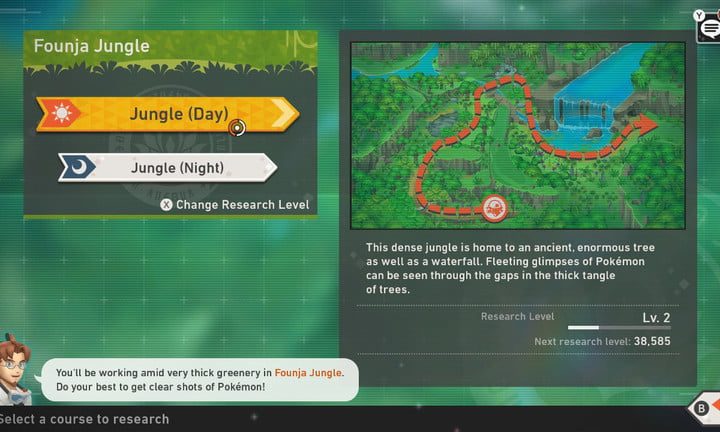 Planifica visitas múltiples en New Pokémon Snap