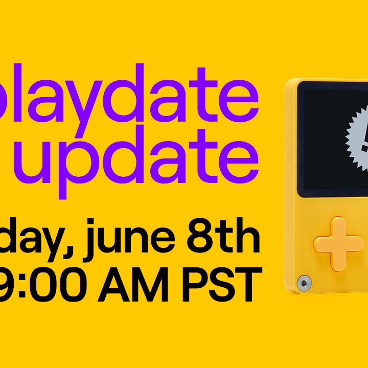 PLAYDATE UPDATE E3 2021
