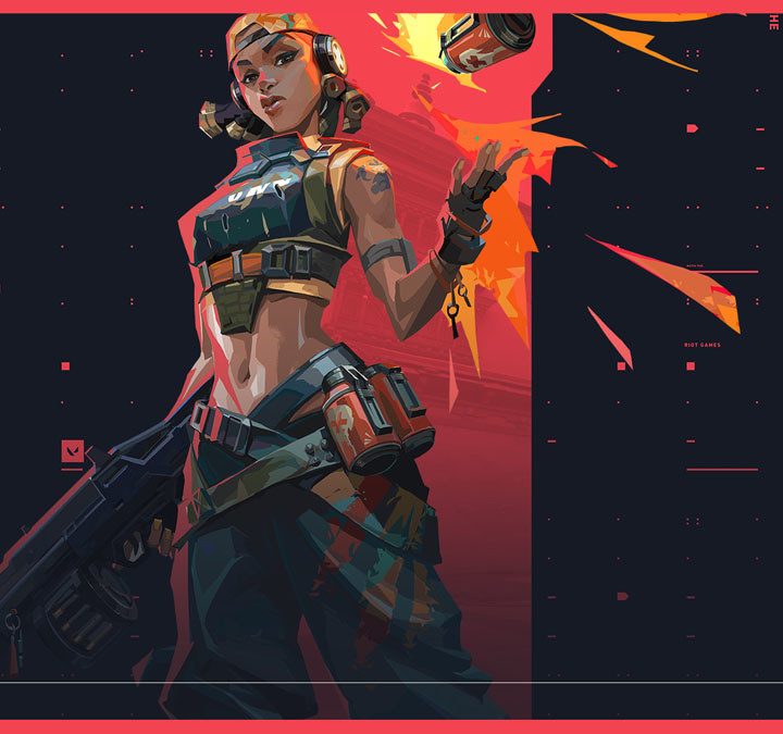 Raze mejores agentes Valorant