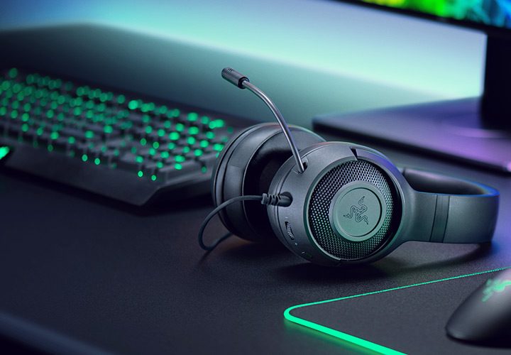 Una imagen de los auriculares Razer Kraken X Lite