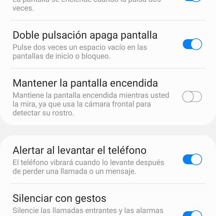 Cómo activar la opción Mantener la pantalla encendida de un Samsung Galaxy