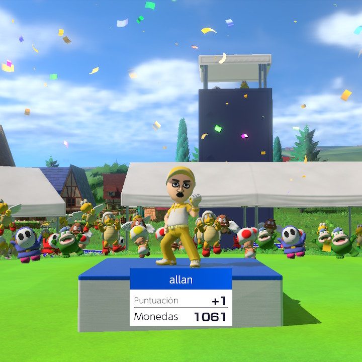 Una imagen de Mario Golf: Super Rush