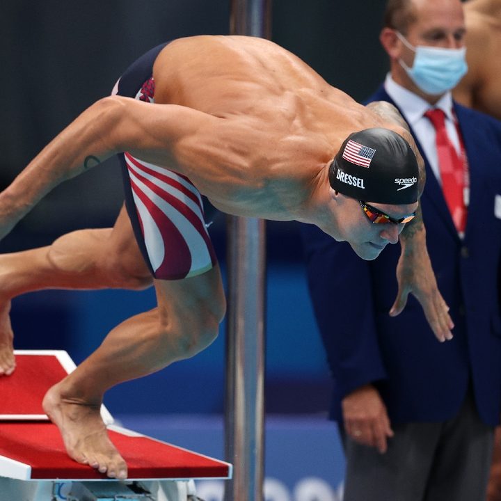 El nadador estadounidense Caeleb Dressel