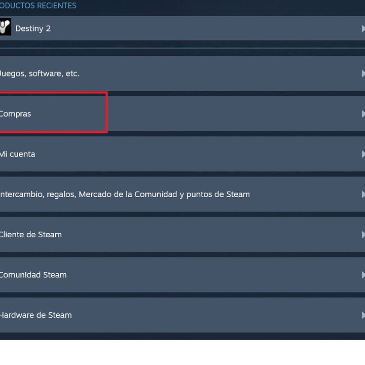 Cómo solicitar un reembolso en Steam