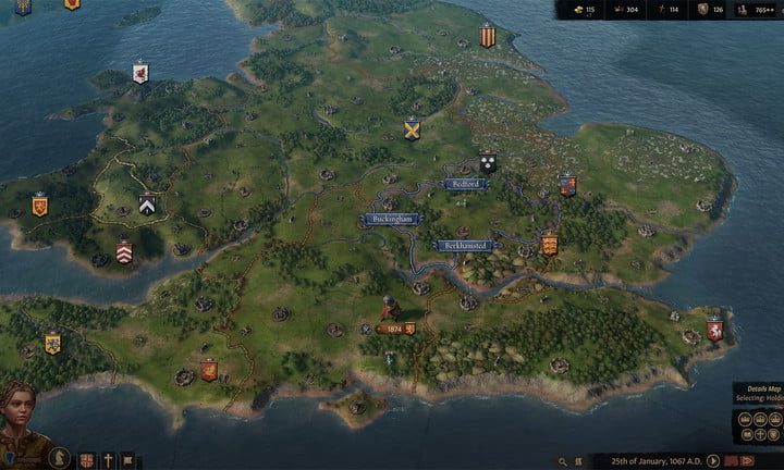 Crusader Kings II frame de uno de los mejores juegos gratis en Steam