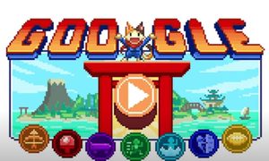 doodle juegos olimpicos tokio 2020 videojuegos 16 bits champion island games google