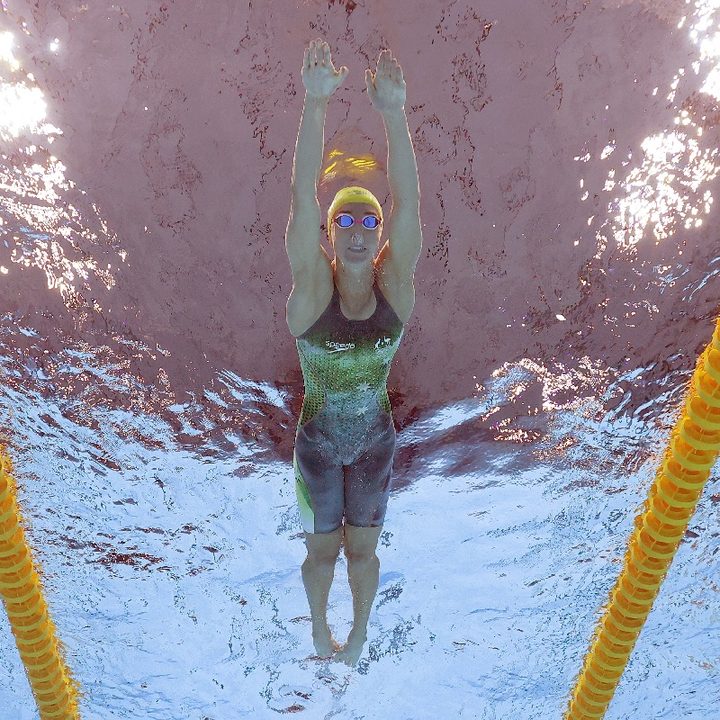 La doble medallista olímpica australiana Emma McKeon