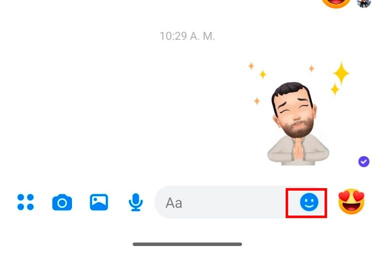 como enviar emojis sonido messenger facebook audio