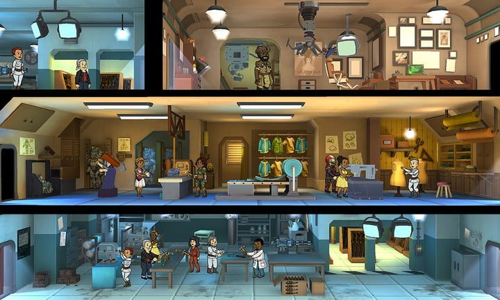 Fallout Shelter, frame de uno de los mejores juegos gratis en Steam