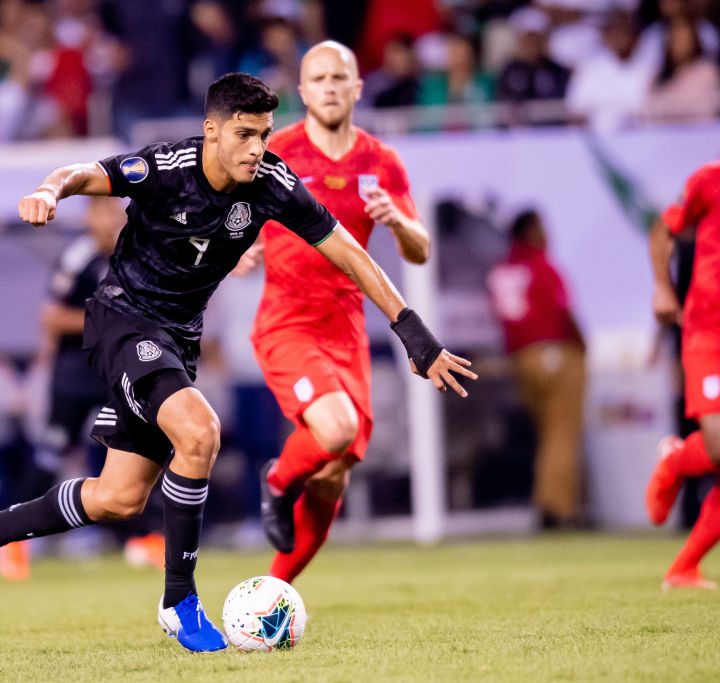 Una imagen del delantero mexicano Raúl Jiménez