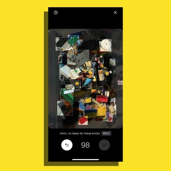 Esta aplicación te dice qué puedes armar con tus piezas LEGO