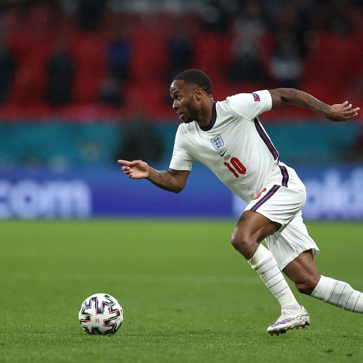 El atacante Raheem Sterling ha sido una de las figuras de la selección inglesa en la Euro 2021.