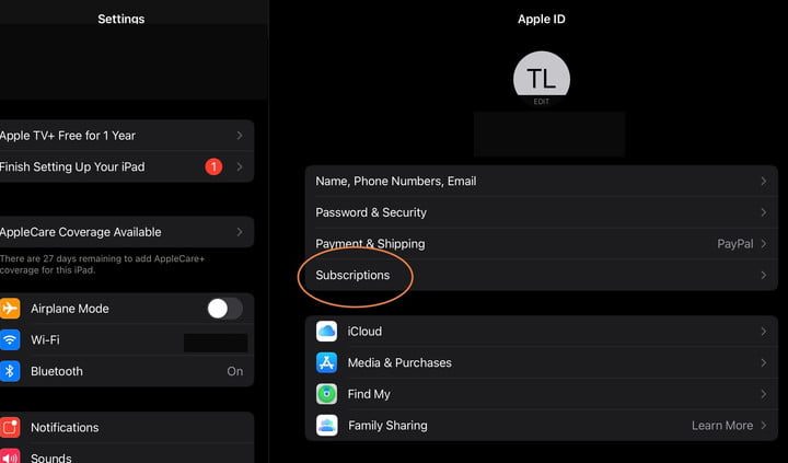cómo cancelar la suscripción de ESPN+ en iOS