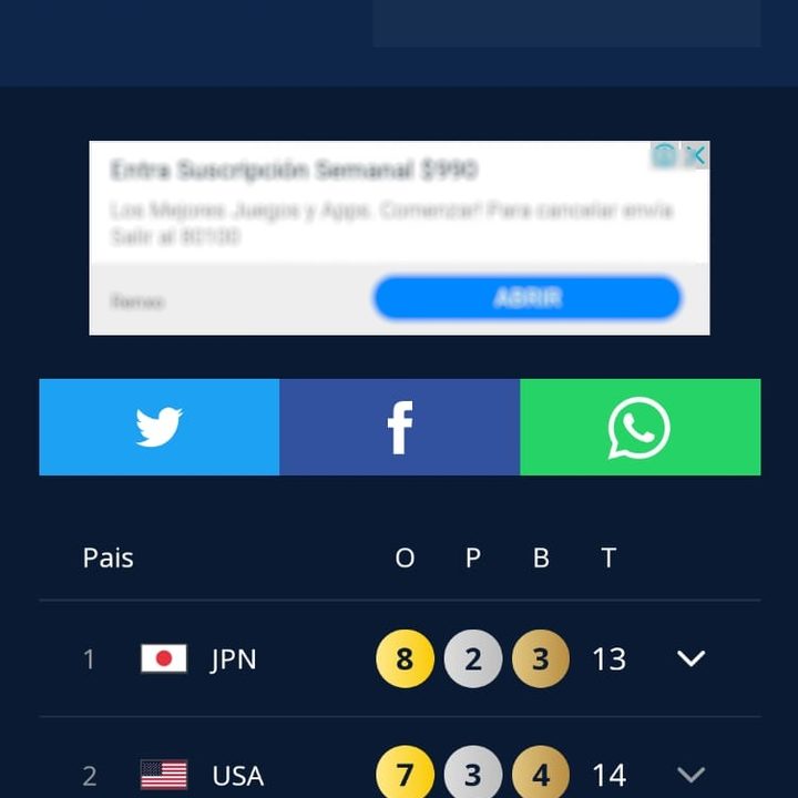 Marca Claro app Juegos Olímpicos de Tokyo 2020
