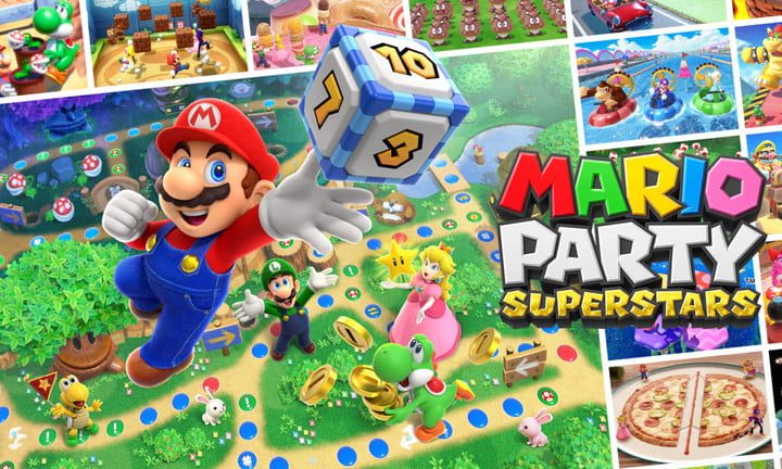 Una imagen del videojuego Mario Party Superstars