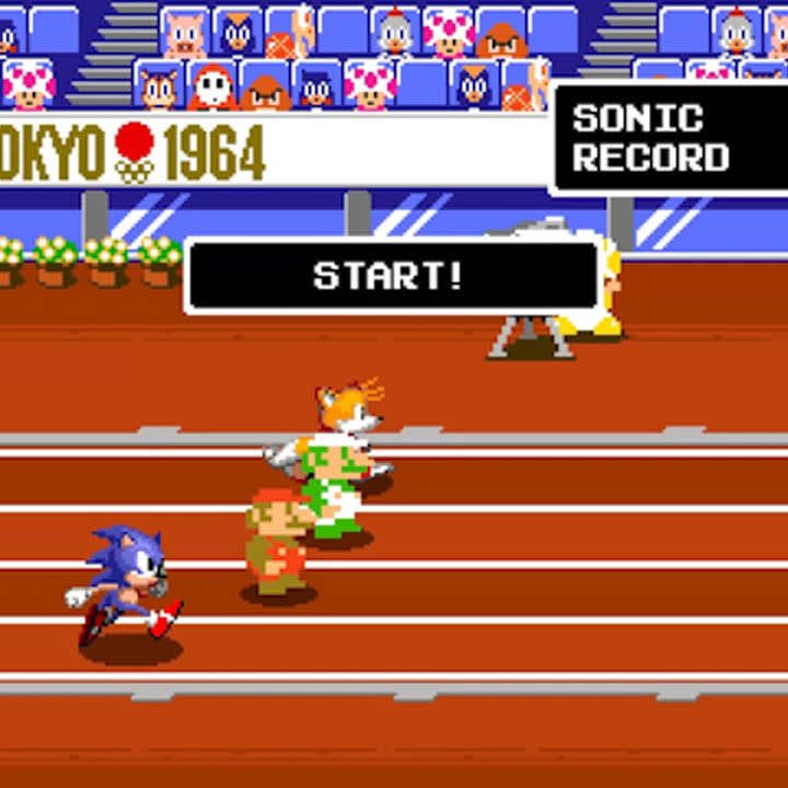 Una imagen del videojuego Mario & Sonic at the Olympic Games Tokyo 2020