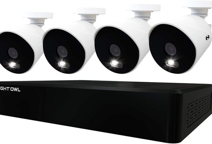 Night Owl 4K 4-Cam Camera System, uno de los mejores sistemas de cámaras de seguridad para pequeñas empresas