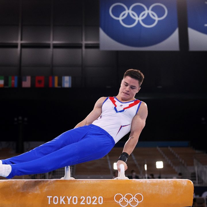 El gimnasta ruso Nikita Nagornyy
