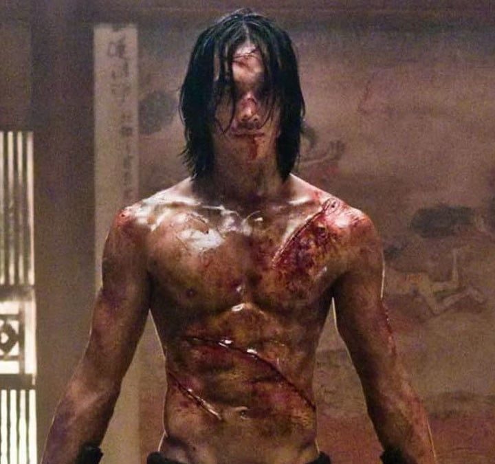 Escena de la película Ninja Assassin