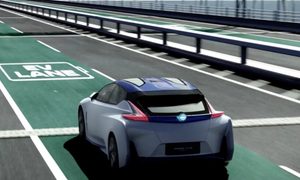 concreto especial carga induccion autos electricos nissan ic