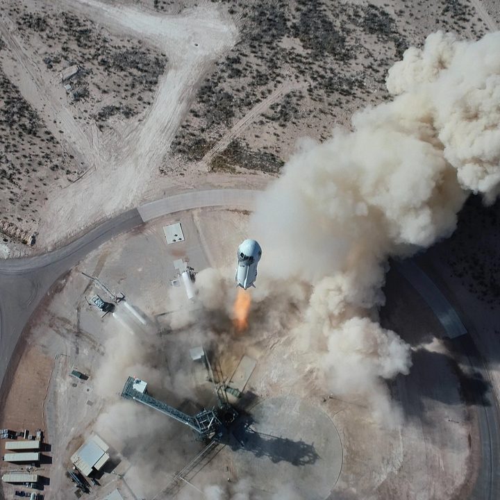 Cómo seguir en vivo el lanzamiento de Blue Origin