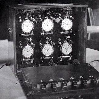 Primeros cronógrafos Omega utilizados en 1932