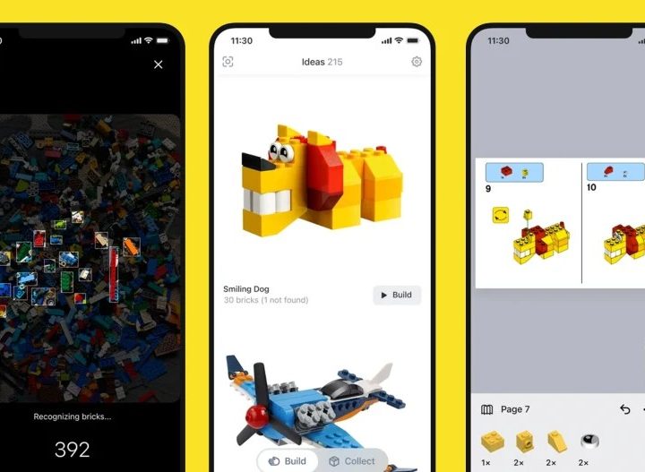 Esta aplicación te dice qué puedes armar con tus piezas LEGO