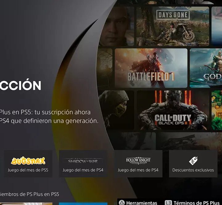 Una imagen de la PS Plus Collection