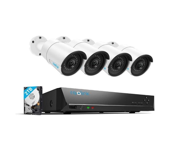 Reolink Eight Channel PoE Video Surveillance System, uno de los mejores sistemas de cámaras de seguridad para pequeñas empresas