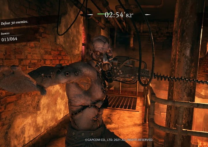 Frame de Resident Evil Village