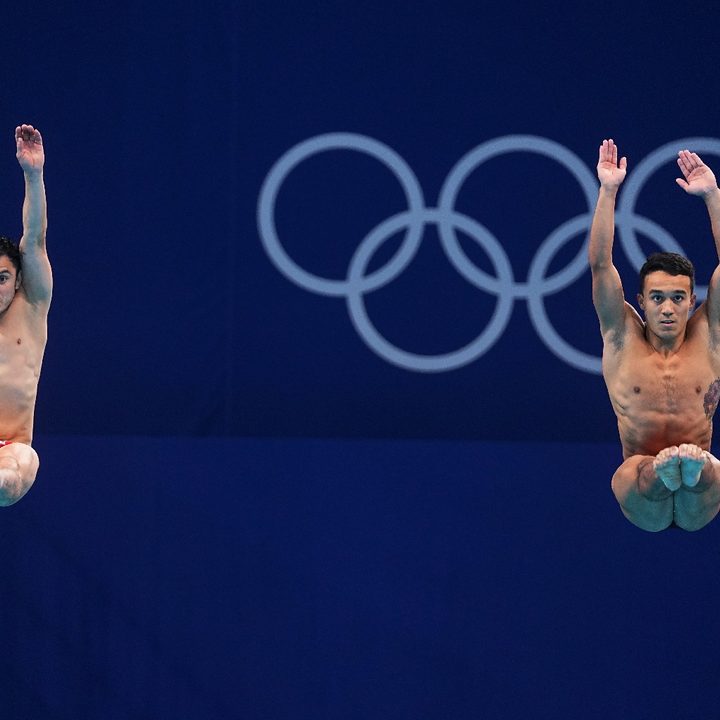 La dupla mexicana de Yahel Castillo y Juan Manuel Celaya se quedaron con el cuarto lugar en la competencia de salto sincronizado de 3 metros.