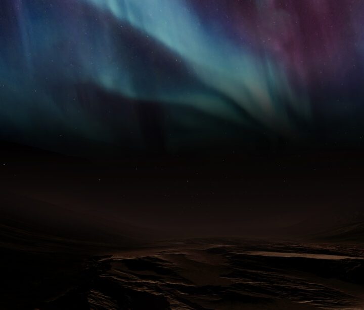 Aurora en Marte