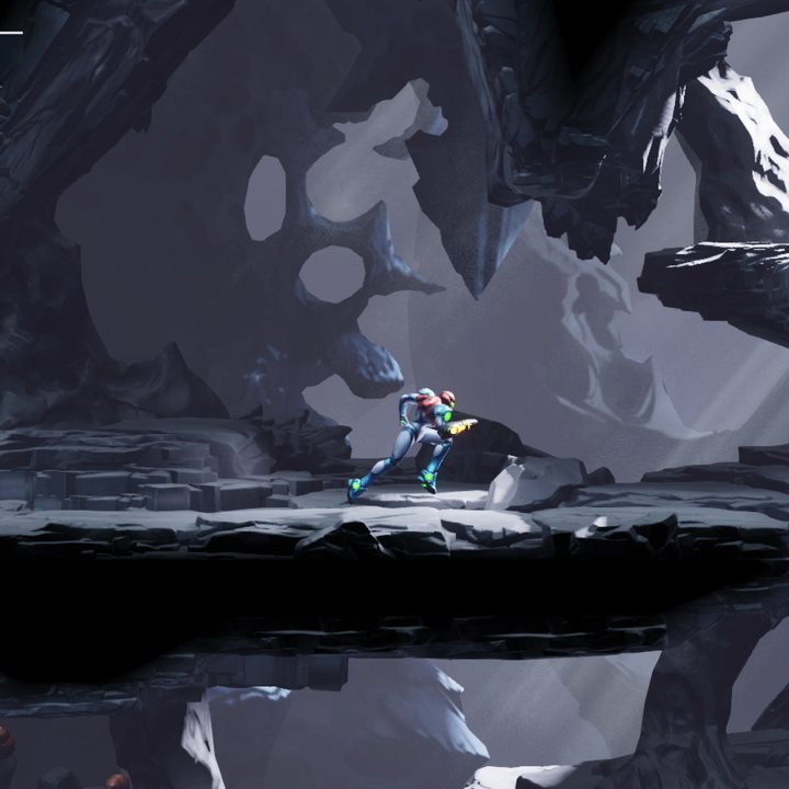 Una imagen del videojuego Metroid Dread