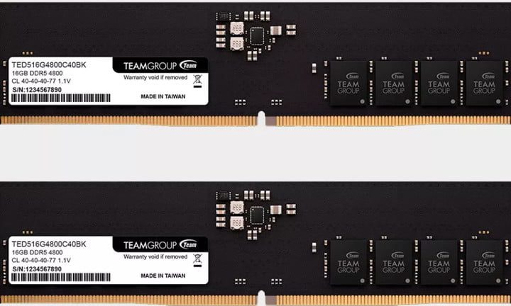 Módulos de memoria RAM DDR5 Teamgroup