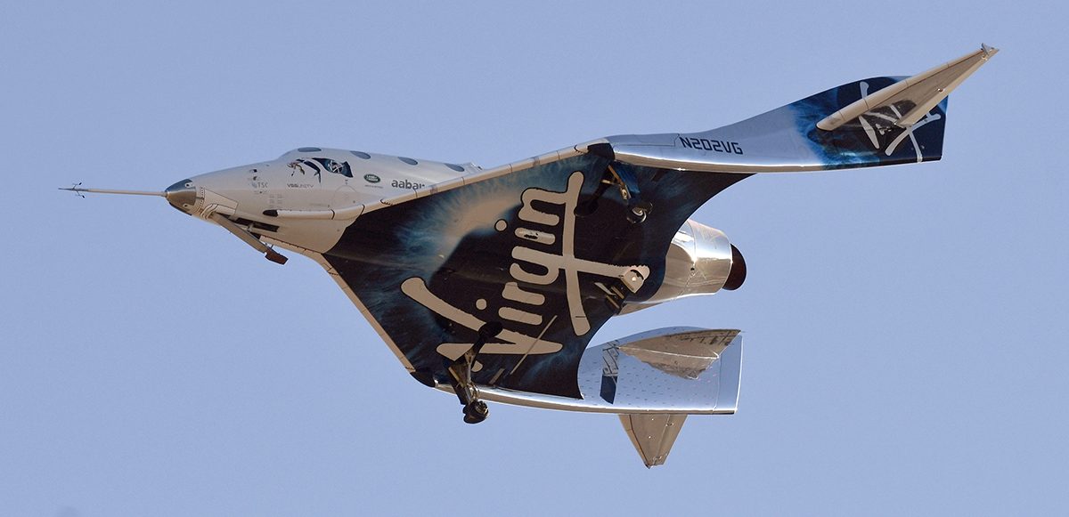 El VSS Unity de Virgin Galactic