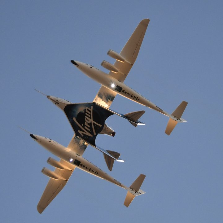 El VSS Unity de Virgin Galactic
